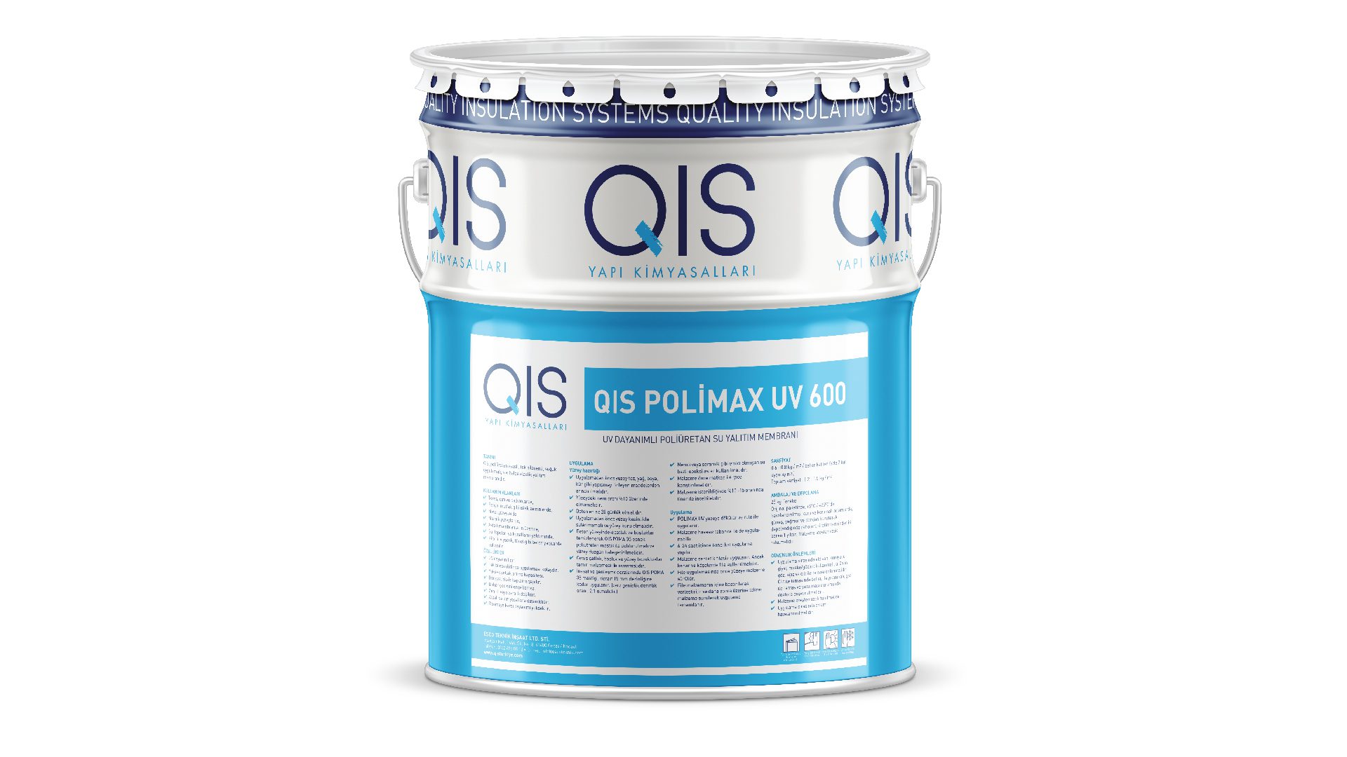 Polimax UV 600 პოლიურეთანის ჰიდროიზოლაცია პოლიურეთანის კაუჩუკის ჰიდროსაიზოლაციო
