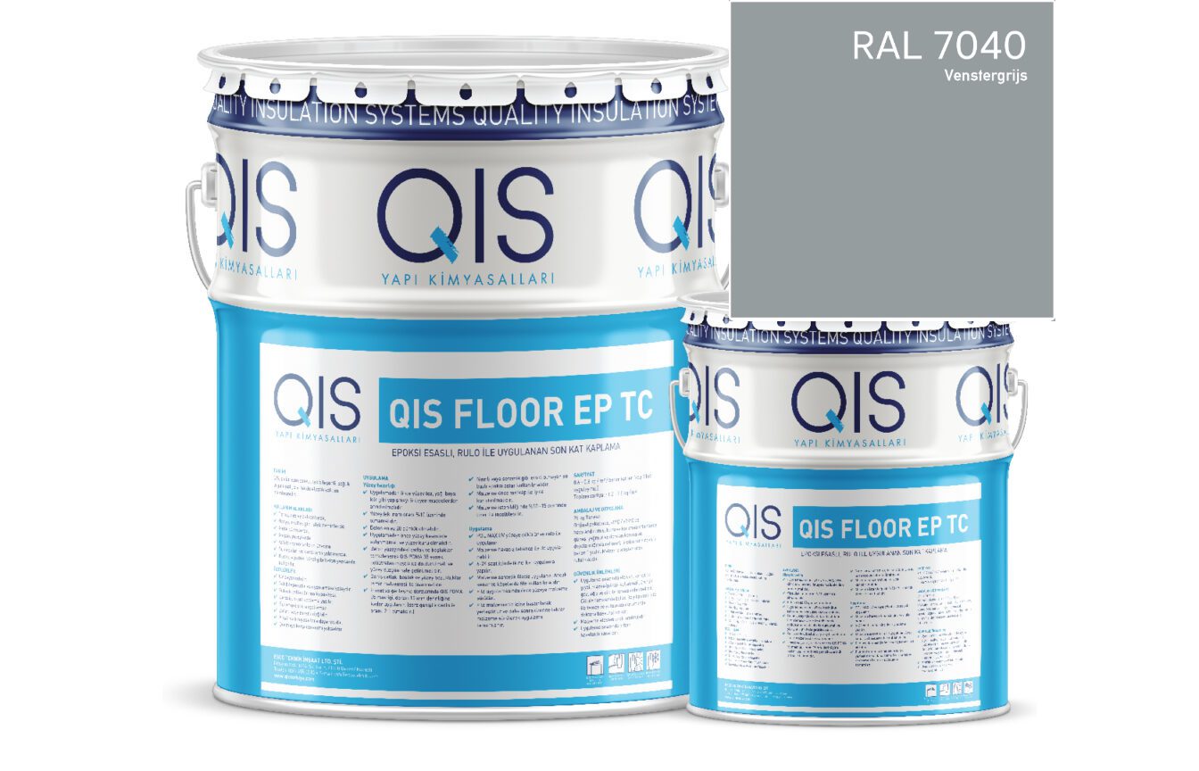 QIS FLOOR EP TC იატაკის ეპოქსიდური საღებავი 19+5კგ RAL 7040 QIS FLOOR EP TC იატაკის ეპოქსიდური საღებავი 19+5კგ RAL 7040