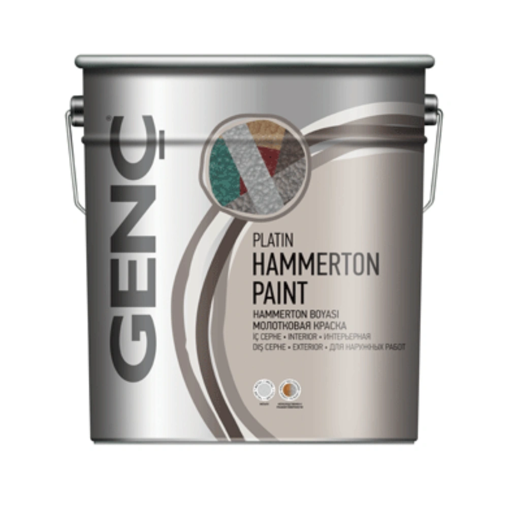 hammerton საღებავი მეტალის Hammerton 2,2ლტ-8302 (მუქი ყავისფერი) - Image 1