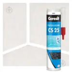 CERESIT CS 25 ფუგა სილიკონი თეთრი