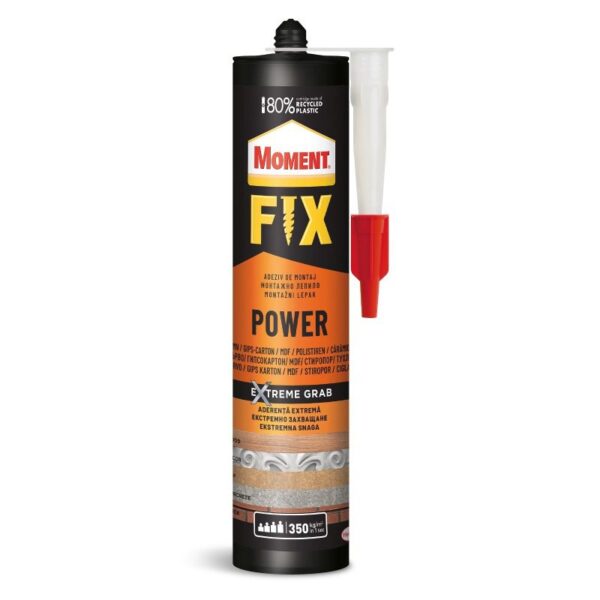 სამონტაჟო წებო MOMENT FIXPOWER