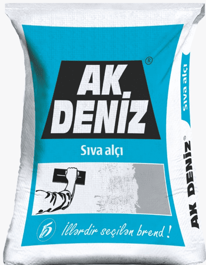 სამღებრო ბათქაში AK DENIZ SIVA 30 კგ