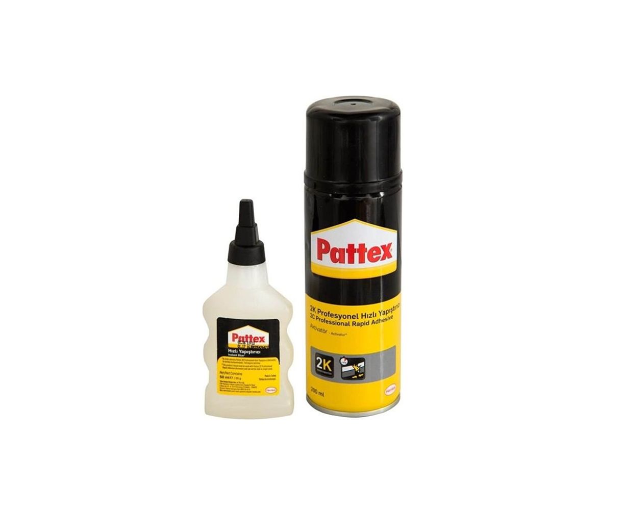 a2418 წებო Pattex 2 კომპონენტიანი RAPID ADH 200+50ml - Image 1
