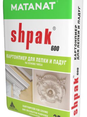 თაბაშირი კარტონპიერ Shpak Kartonpyer 25კგ