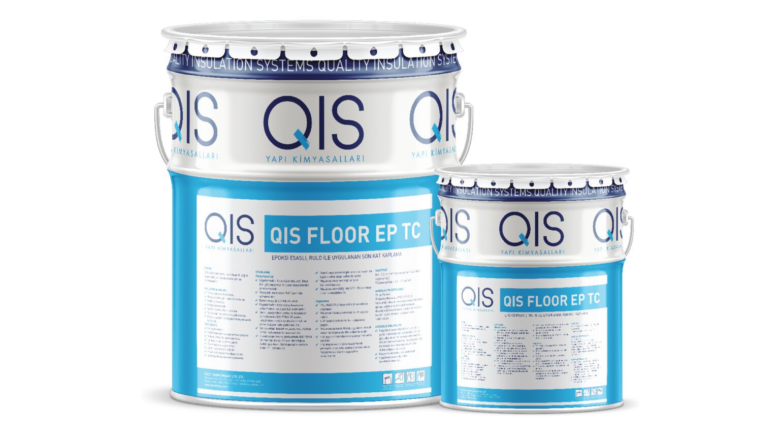 QIS FLOOR EP TC იატაკის ეპოქსიდური საღებავი 19+5კგ თეთრი QIS FLOOR EP TC იატაკის ეპოქსიდური საღებავი 19+5კგ თეთრი