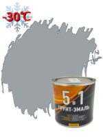 გრუნტ-საღებავი ნაცრისფერი 51 RAL 7040 2ლ ხუთი ერთში