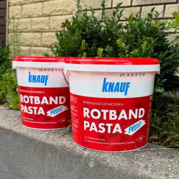 მზა თხევადი ფითხი ვინილის შემკვრელზე - Rotband Pasta Profi 18 kg