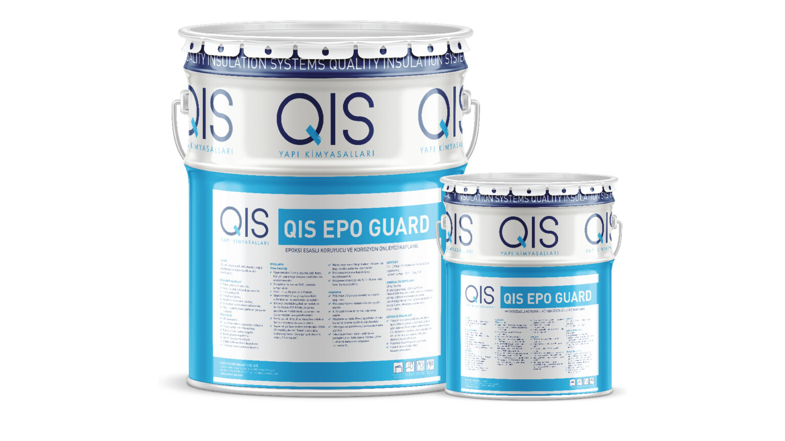 ანტიკოროზიული ეპოქსიდური საღებავი QIS EPOGUARD 10კგ - 8,8კგ A + 1,2კგ B ანტიკოროზიული ეპოქსიდური საღებავი QIS EPOGUARD 10კგ - 8,8კგ A + 1,2კგ B