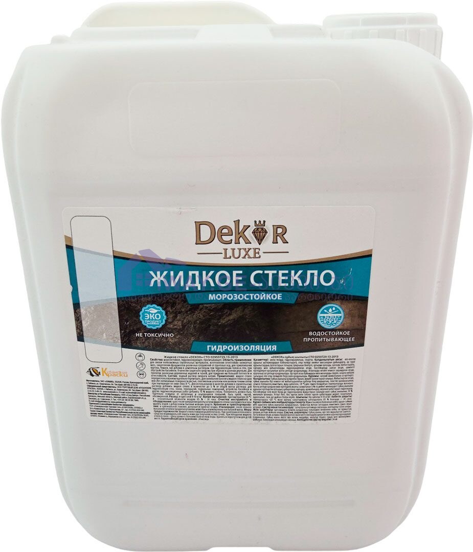 DEKOR თხევადი მინა 6 კგ DEKOR თხევადი მინა 6 კგ