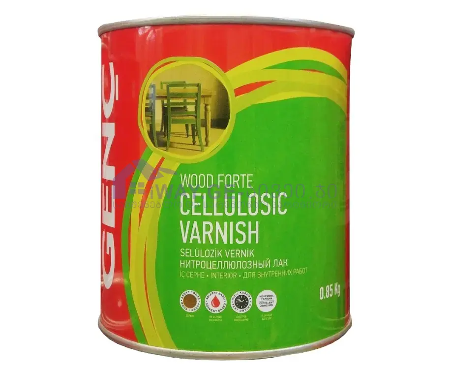 v8_6A3C_1dfd ლაქი ნიტრო გლუვი 0.85კგ genc - Image 1