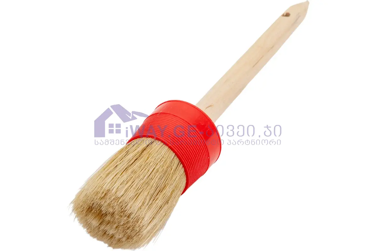 158266672 მრგვალი ფუნჯი 12'' 0210-004712 Seria *00* hardy - Image 1