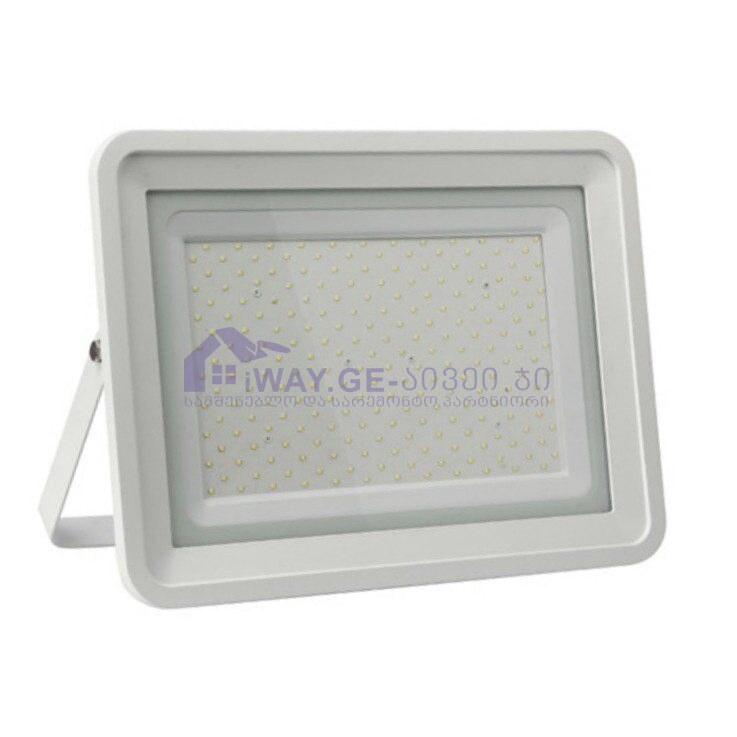 200 W LED პროჟექტორი თეთრი - SFL-200-6 - 3690 200 W LED პროჟექტორი თეთრი - SFL-200-6 - 3690