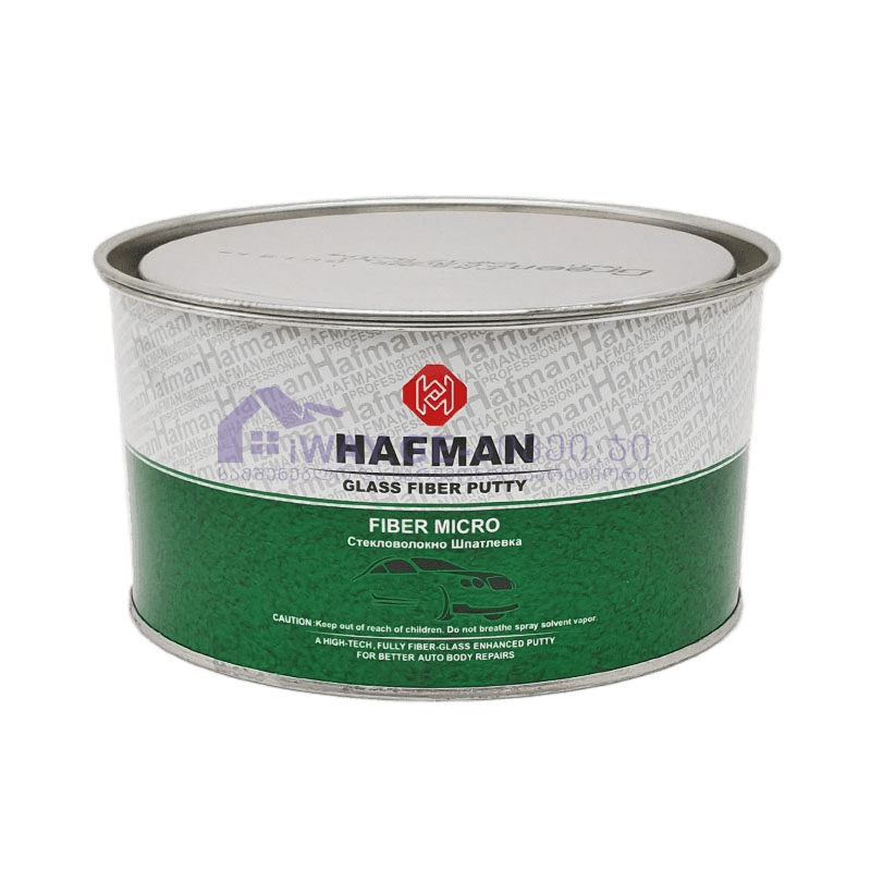 201055 რკინის პირველი პირი შპაკლი Micro Fiber putty Hafman / 0,3010 kg - Image 1