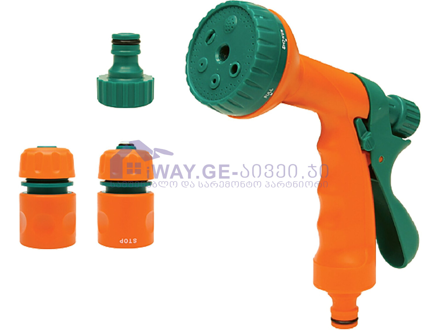 4cf78efe-1000-4dac-be8d-0829b2dfe126 საფრქვევი 6-რეჟიმიანი + საცმების ნაკრები (89206) - Image 1
