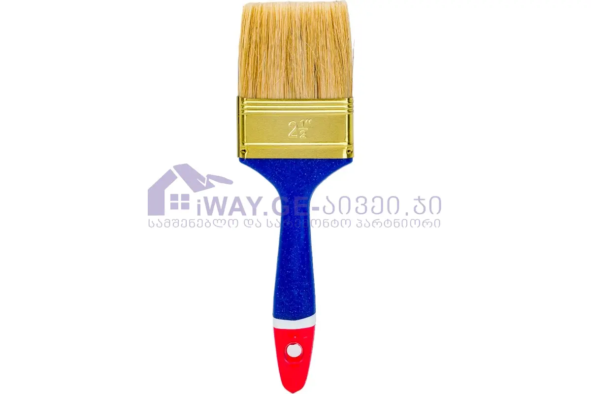 148699364 ფუნჯი ბრტყელი 2,5''(პლასტმასის სახელურით) 0200-315125 Seria *31* - Image 1