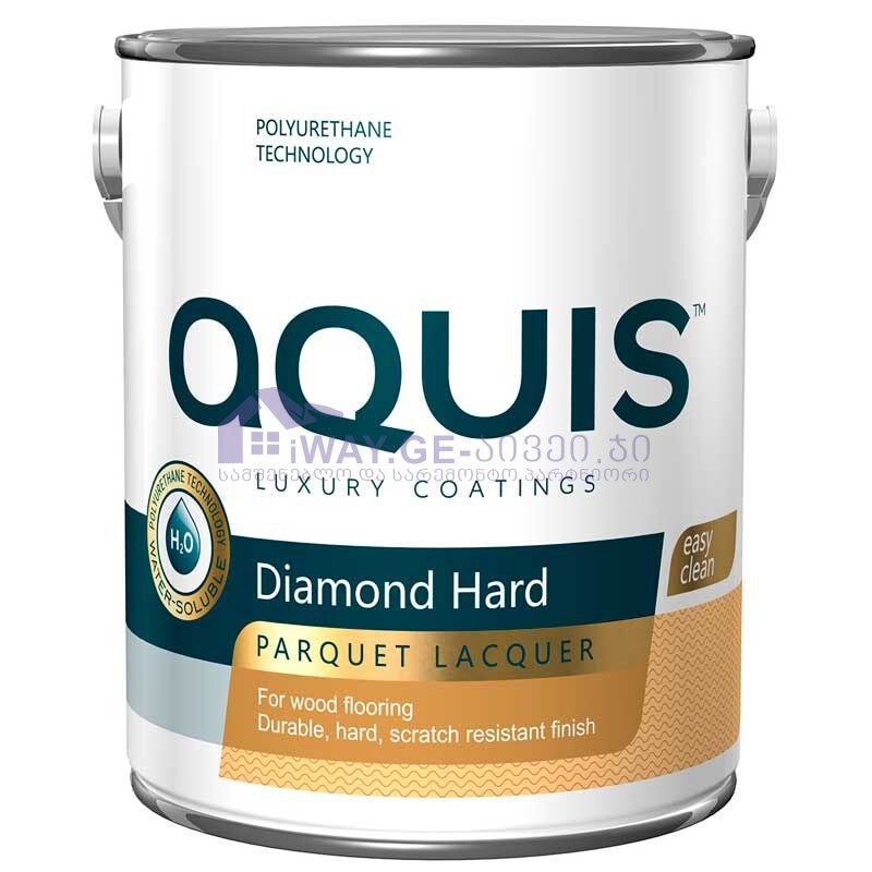 AQUIS-Diamond-Hard-2500-ml AQUIS იატაკისთის ცვეთამედეგი - მეგახიმ.პარკ.წყლის ლაქი 2.5 ლ - Image 1