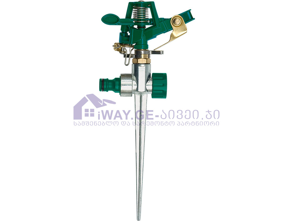 eng_pl_-METAL-IMPULSE-SPRINKLER-WITH-ZINC-SPIKE-10001169_1 სარწყავი იმპულსური პიკით (89260) - Image 1